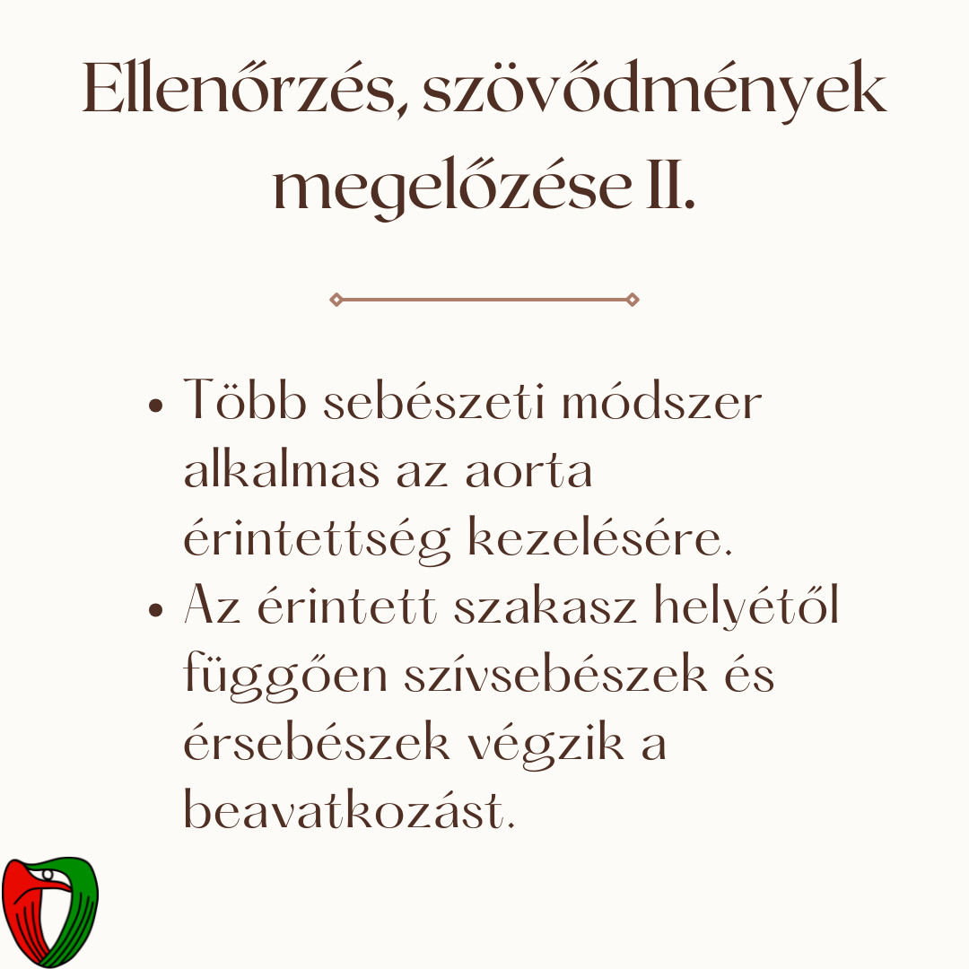 Bonyolult �s sokszor hossz� m�t�tekr�l besz�l�nk, de egy�rtelm�en pozit�v hat�ssal vannak a
Marfan-szindr�m�s egy�nek �letmin�s�g�re �s �letkil�t�saira.
Ez�rt is fontos a Marfan-szindr�ma min�l kor�bbi felismer�se!