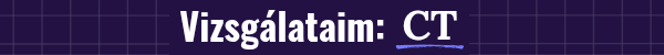 Vizsg�lataim: CT